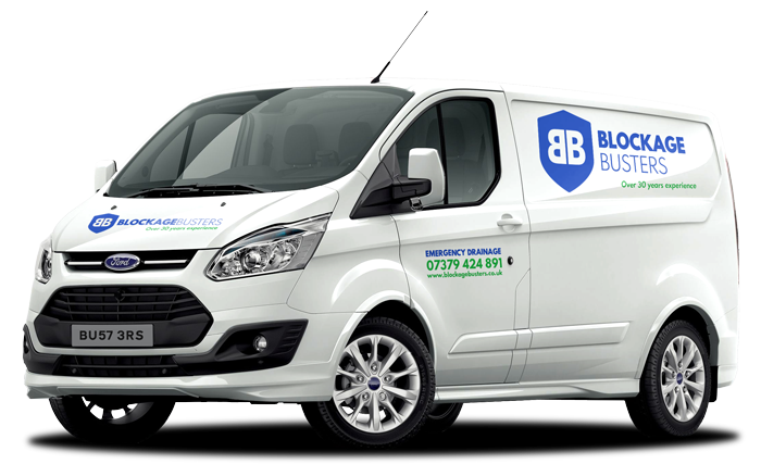 Blockage Busters drainage van covering Basildon